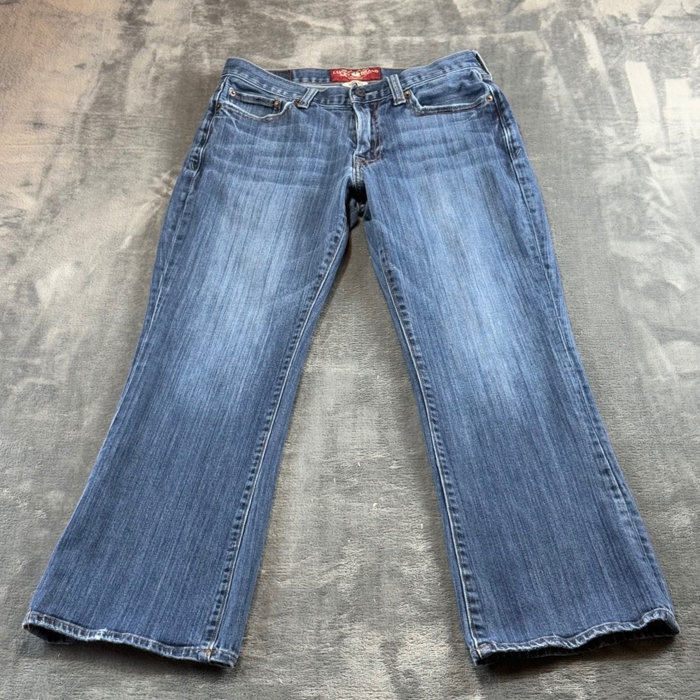 Lucky Brand 367 Vintage Boot Jeans Medium Wash Blue Denim 30x28.5
